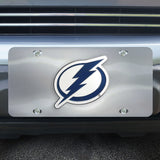 Tampa Bay Lightning 3D Stainless Steel License Plate