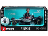 MercedesAMG F1 W15 E Performance #63 George Russell Petronas Formula One F1 Championship World Championship (2024) with Drive