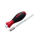 Wiha SoftFinish Drive-Loc VI Handle with 1/4 Bit Adapter