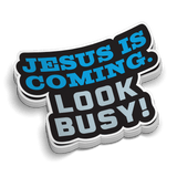 Look Busy - Hard Hat Decal