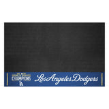 Los Angeles Dodgers 2020 World Series Champions Vinyl Grill Mat - 26In. X 42In.