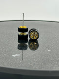 Rubber Wheels for Diecast Scale 1/64