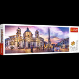 Trefl 500 Piece Panorama Jigsaw Puzzle, Piazza Navona, Rome, Italy