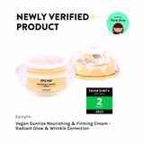 Sunrise Firming Skincare Set for Mature Skin – Serum, Cream & Eye Cream, Nut-Free