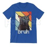 Funny Bros & Cat Meme Graphic Tee – Silly Kitten Humor T-Shirt, Cool Cat Lover Unisex Cotton Apparel for Men & Women