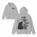 Rapper Tribute Aesthetic Hoodie – Iconic Hip-Hop Culture Streetwear, Vintage Rap Graphic Pullover, Unisex