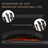 Eagle Fortress Glidease Boar Hairbrush