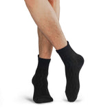 Non-Binding Cotton Diabetic Ankle Socks