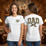 "Camo Duck Dad" Vintage T-Shirt – Old School Camouflage Hunting Graphic Tee, Remastered Heavy Cotton Southern Outdoor Top, Soft Lived-In Heavyweight Father’s Day Gift Shirt, Made in USA