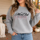 MOM CLUB Embroidered Aesthetic Graphic Sweatshirt