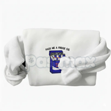 Funny "Pass Me A Fridge of Blue Soda" Embroidered Sweatshirt – Humorous Quote Crewneck