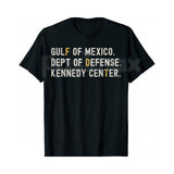 Gulf of Mexico Dept of Defense T-Shirt - Kennedy Center Graphic Tee, Esoteric Government Agency Apparel, Niche Military Theory Streetwear Shirt