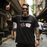 My Pronouns Are All In Funny Poker Casino Graphic T-Shirt