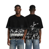 Jesus Print Graphic T-Shirt – Faith Vintage Christian Cross Unisex Cotton Religion Tee
