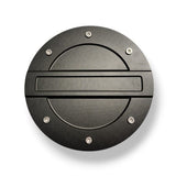 JSD Billet Aluminum Fuel Door for Ford Mustang 2024+, Black Anodized