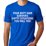 I'm Surviving Out Of Spite Funny Sarcastic Graphic T-Shirt