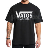 Chicano Clothing Vatos Loc Forever El Gallo Negro – Lowrider Oversized Graphic Tee, Heavy Sweatshirt & Hoodie