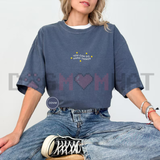 Embroidered Comfort Colors You Can Do Hard Things T-Shirt - Positive Teacher & Counselor Gift