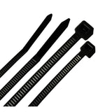 CABLETIE 4&8 BLK (Pack of 1)