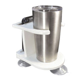 Taco Marine P01-2010W One-Tumbler Poly Holder - White