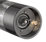 "Boston" Electric Salt and Pepper Mill, s/s, acrylic, 2" dia. x 9"