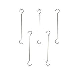 Bianco 16 Inch Large Heavy Duty Long S Shaped Plant Hanging Hooks, Stainless Steel Large Size Outdoor Plant Hanging Hanger, For