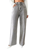 Kotty Women'S Cotton Lycra Blend Relaxed Fit Stretchable Jeans(Grey,28)