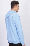 Adro Men'S Cotton Neck Hooded Sweatshirt (Zhh-24-Pln-Sk-Xl_Sky Blue)