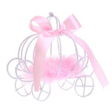 ATORSE 3xPumpkin Carriage Chocolate Candy Boxes for Birthday Wedding Favours Pink|Home & Garden|Wedding Supplies|Wedding Favors