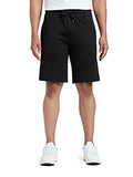 XYXX Athleisure Men's Cotton Shorts | Super Soft Knee Length Comfortable Everyday Wear | Relaxed Fit Solid Code Shorts with Zipper Pocket | Pack of 2 (Black + Grey Medium),Black+Grey