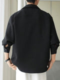 Leriya Fashion Textured Shirts for Men || Casual Shirt for Men || Shirt for Men|| Men Stylish Shirt || Men Fancy Shirt || (X-Large Black) LF-MS-6135,Black