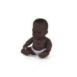 Newborn Baby Doll African Boy (21Cm 8 1/4)