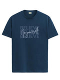 Adro Men'S Solid Regular Fit T-Shirt (Rn24-Inv-Sb_Teal
