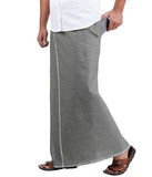 Prakasam Cotton Mens Premium Kfc Plain Welcro Pocket Dhoti (Kfc-Pln-Ash)