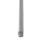 36in Ceiling Fan Extension Downrod in Gloss White for Modern Forms Smart Fans