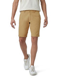 Xyxx Men Twill Cotton Chinos Shorts, Regular Fit, Solid, Pack Of 1, Cb1Sht07_30, Sand Brown, 30