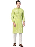 See Designs Men'S Cotton Regular Regular Fit Kurta (15049824_Lime Green_M)