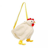 Ujeavette 3Xfashion Women Crossbody Bag Cartoon Chicken Pattern Cute Casual Shoulder Bag
