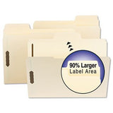 Smead SuperTab Reinforced Guide Height Fastener Folders FOLDER,SUPERTAB,LTR,MLA (Pack of3)