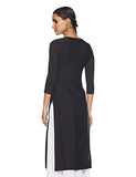 W For Woman Women'S Straight Satin Kurta (16Au15992-57831_Std Ecru_6)