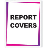 Report Covers Only, Vinyl, Clear, 11 X 8 1/2, 100/Bx, 31357