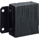 Global Lndustrial™ P1 Heavy Duty Dock Bumper Rectangular 14Wx9.5H Black