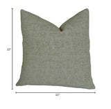 Plutus Brands Plutus Lone Oak Cayenne Handmade Throw Pillow, 22 X 22, Orange/Taupe