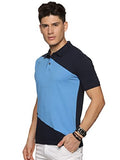 Adro Premium Cotton Multicolor Polo T-Shirt For Men (Pn23-S2-Nbsk_Navy_2Xl)