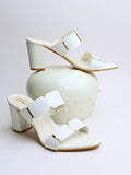 Shoetopia Women'S Platform Heel Sandal,White,6,B0BY6T73PD