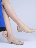 Shoetopia Solid Pointed Toe Golden Pumps For Women & Girls /Eu40,Gold,7,B0DWFP5JWW