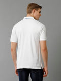 Adro Premium Cotton Polo For Men (P23-H-Pln_White_ L)