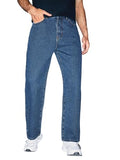 Kotty Men'S Solid Mid Rise Comfortable And Strechable Stylish Jeans(Blue,30)