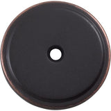 Stone Harbor Hardware Bi-Fold Closet Door Knob Backplate, 1-3/4 Inches, Vintage Bronze