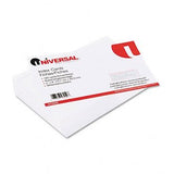 Universal Recycled Index Cards CARD,INDEX,RULED,5X8,WE (Pack of50)